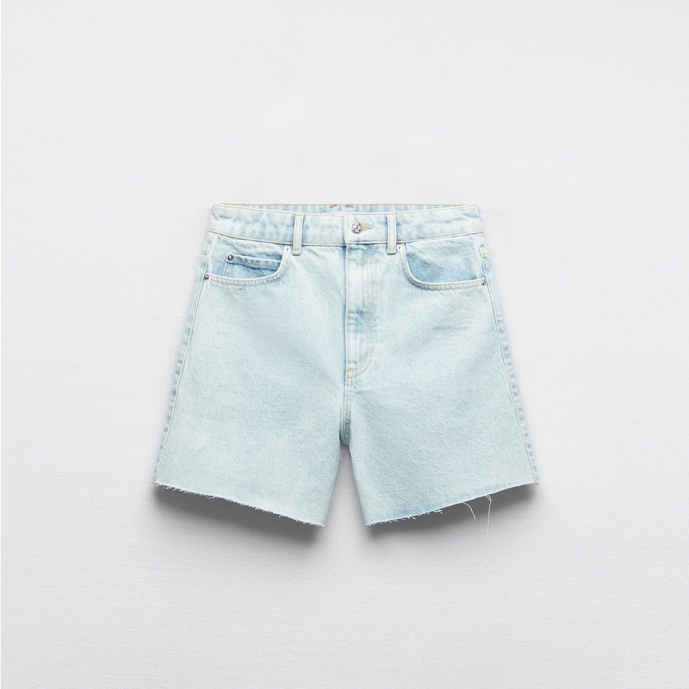 Zara Z1975 High Rise Shorts
